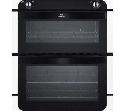 NEW WLD  NW701DO Electric Built-under Double Oven - White & Black